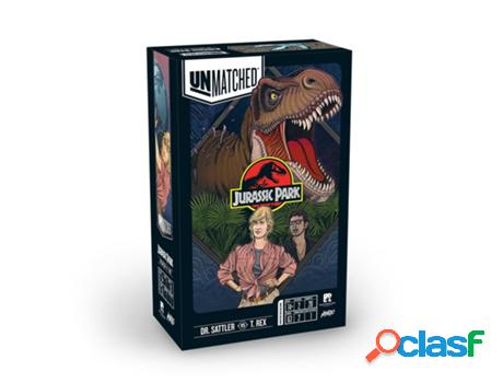 Juego RESTORATION GAMES Unmatched Jurassic Park Sattler Vs T