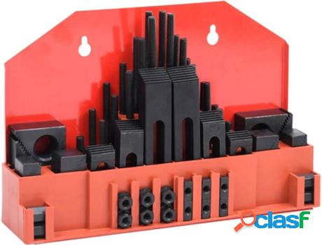 Kit de Fijación VIDAXL M8 (Acero - 58 Piezas)