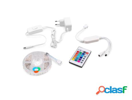 Kit de tira led rgb octans con control remoto y control wifi