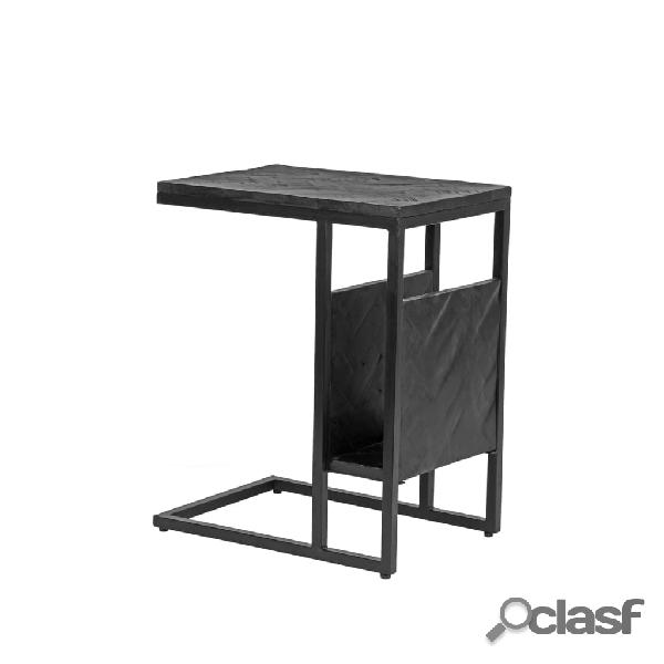 LABEL51 Mesa para portátil Shift en espiguilla negro
