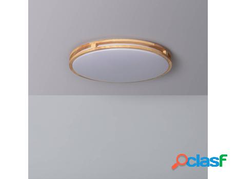Lámpara LED LEDKIA CCT (Madera - LED Integrado - 20 W)