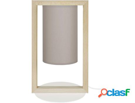 Lámpara de Mesa TOSEL La Dèfense (Blanco - E14 - Máx. 40W