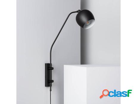 Lámpara de Pared LEDKIA Bando (Negro - E14 - 40 W)