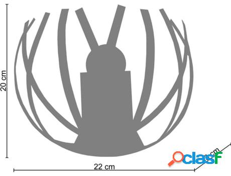 Lámpara de Pared TOSEL Crab 30773 Púrpura