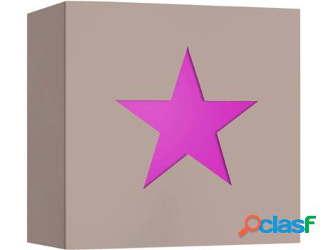 Lámpara de Pared TOSEL Etoile (Taupe, Fuchsia - E27 - Máx.