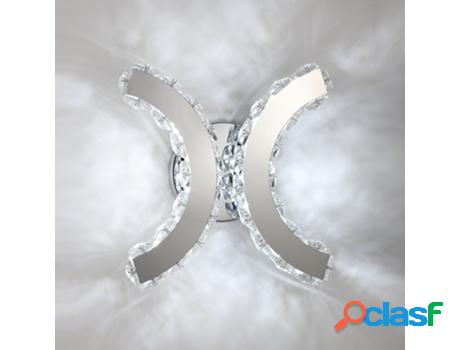 Lámpara de Parede de Vidro Moderno Lámpara Led de 12W de