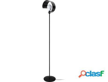 Lámpara de Pié TOSEL Lune One (Negro - E27 - Máx. 40W -