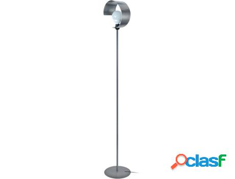 Lámpara de Pie TOSEL Lune One (Plateado - E27 - Máx. 40W -