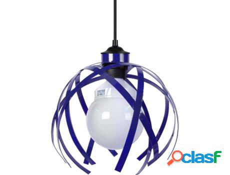 Lámpara de Suspensión TOSEL Crab (Azul Cobalto - E27 -