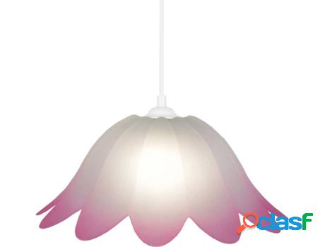 Lámpara de Suspensión TOSEL Siena (Rosa - E27 - Máx. 40 W