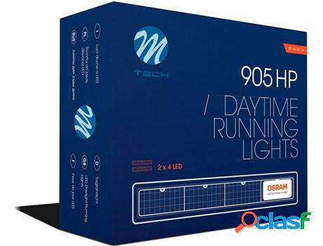 Luces Diurnas M-TECH LD 905 (6000K - LED - 25 x 20 x 6 cm)