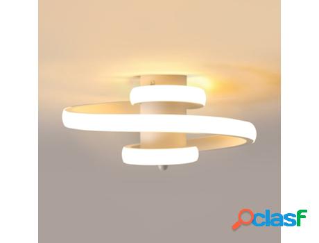 Luz Do Teto Led Moderno Lámpara de Teto de Design 24W em