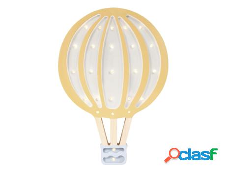 Luz Quitamiedos LITTLE LIGHTS (Madera - Amarillo - 38,5 x 24