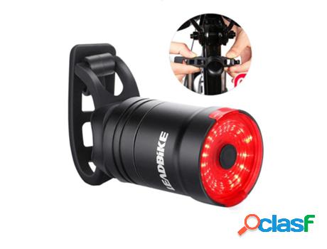 Luz Trasera de Bicicleta INF con Sensor de Freno (Negro)