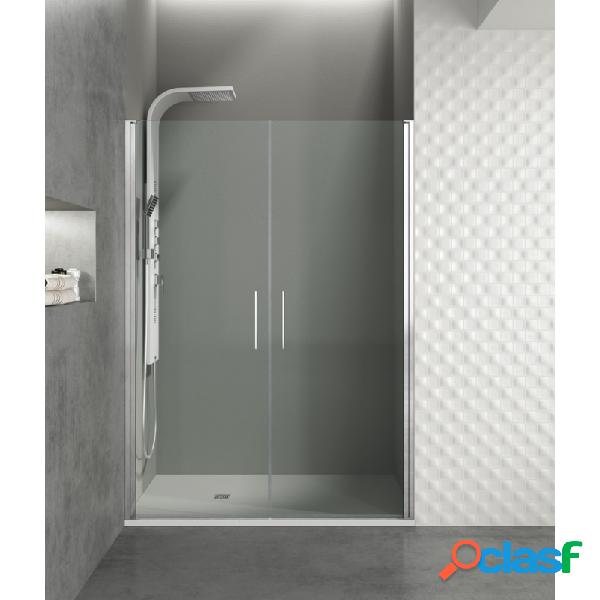 Mampara de ducha gme 140 cm open combi i frontal abatible