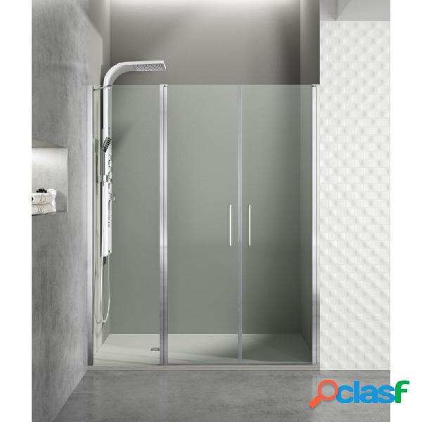 Mampara de ducha gme 145 cm - 50+50+50 cm open combi j