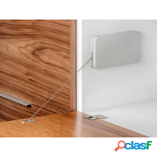 Mecanismo para puertas abatibles Miniwinch con tapa, 4 Kg,