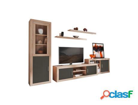 Muebles de Salón Nuka V11 HOMESOUTH (Grafito -