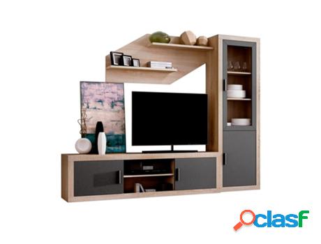Muebles de Salón Nuka V4 HOMESOUTH (Grafito -