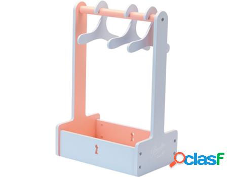 Muñeca PETITCOLLIN (Madera - Azul - 40,5 x 27,5 x 17,5 cm)