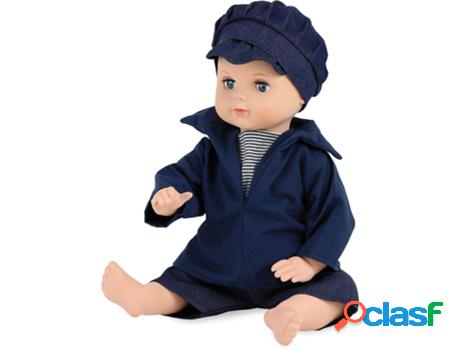 Muñeca PETITCOLLIN (Plástico - Azul - 40 cm)