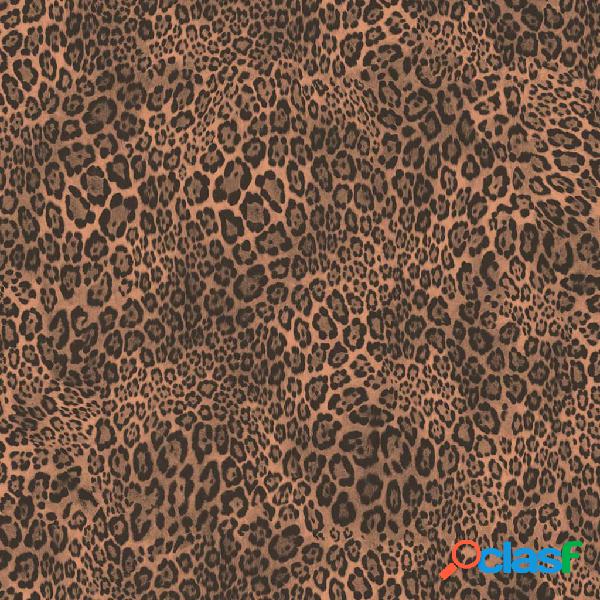 Noordwand Papel pintado Leopard Print marrón