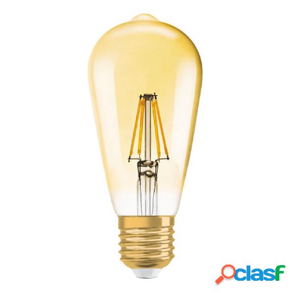 Osram Vintage 1906 LED E27 Edison con Filamento Oro 2.5W