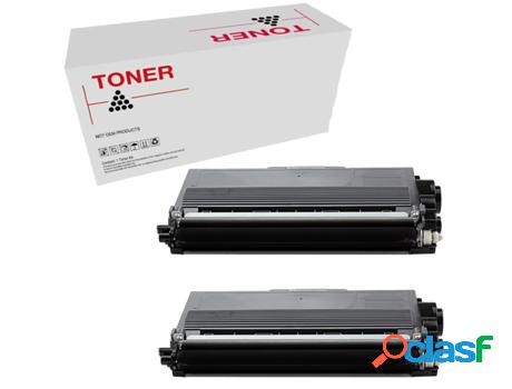Pack 2 Cartuchos de Tinta GENERICO Tn3390 (Negro)