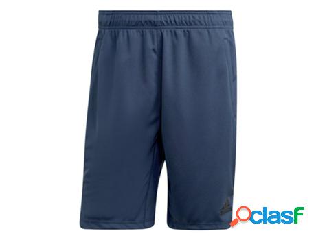 Pantalones Cortos Masculino ADIDAS Multicolor (Malla - L)