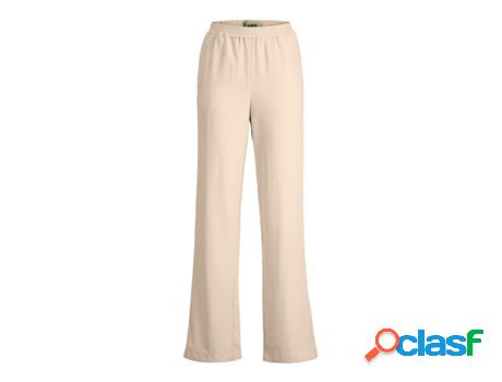 Pantalones JJXX Mujer (XSx32 - Beige)