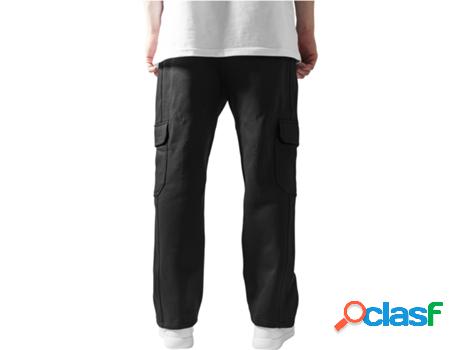 Pantalones URBAN CLASSICS Algodón Hombre (5XL - Negro)