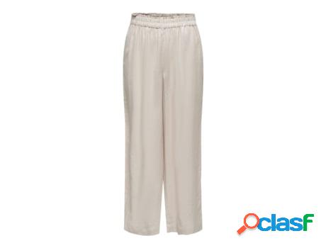 Pantalones para Mujer ONLY Beige (S x 32)