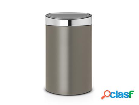 Papelera BRABANTIA 40L Platinum