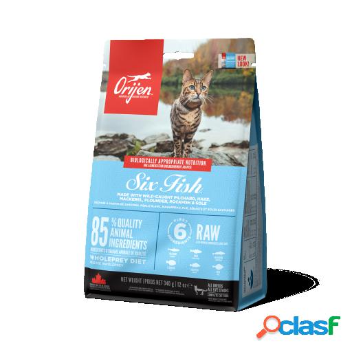 Pienso Six Fish para Gatos de Pescado 1.8 Kg Orijen