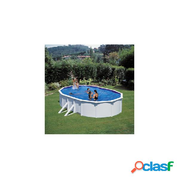 Piscina gre bora bora kitprov503 acero blanco ovalada