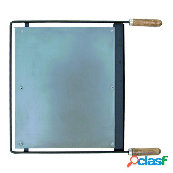 Plancha barbacoa inox 43,5x41 cm el zorro 71603