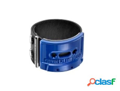 Pulsera CALVIN KLEIN JEANS Retro (Cuero - Azul - M - 21 cm)