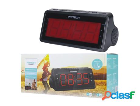 Radio Despertador PRITECH Pbp-196