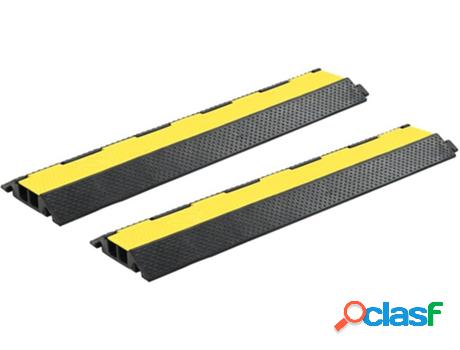 Rampa de Protección de Cables VIDAXL (101.5x24.5x4.7 cm - 2