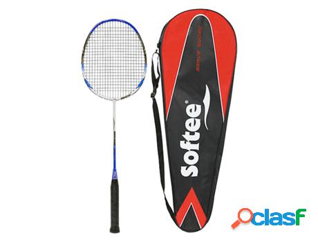 Raqueta badminton softee &apos;10k&apos; azul/blanco