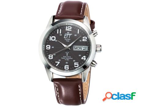 Reloj ETT ECO TECH TIME Hombre (Piel Genuína - Marrón)