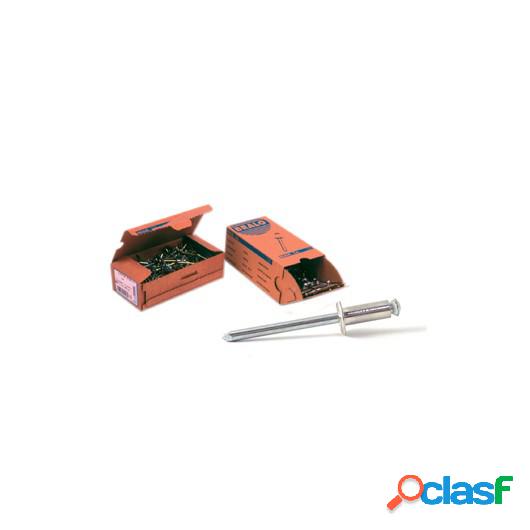 Remache Fij Flor 4X16Mm Alu Alum Bralo 500 Pz