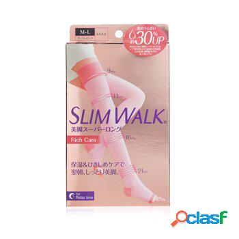 SlimWalk Compression Open-Toe Socks For Relax, Moisturizing