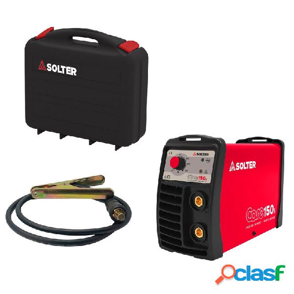 Soldador inverter solter core 150s + maletin + accesorios