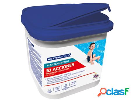 Tabletas Multiacción Action 10 ASTRALPOOL - 5 Kg - Piscinas