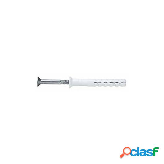 Taco Clavable Tornillo Cabeza Avellanada 08X100Mm Nylon