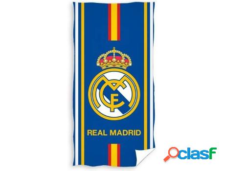 Toalla de Playa Real Madrid Azul 90 cm