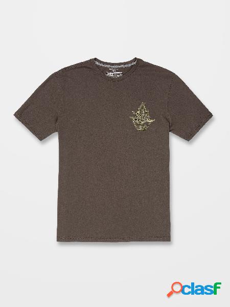 Volcom Camiseta Perennial - RINSED BLACK