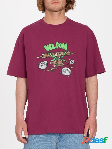 Volcom Camiseta Todd Bratrud 1 - PLUM