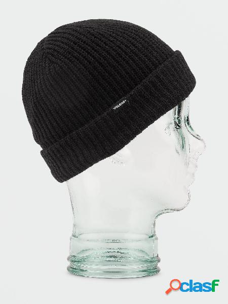 Volcom Gorro de punto Sweep Lined - Black (niños)